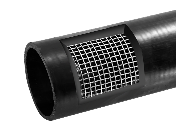  HDPE steel skeleton composite pipe 